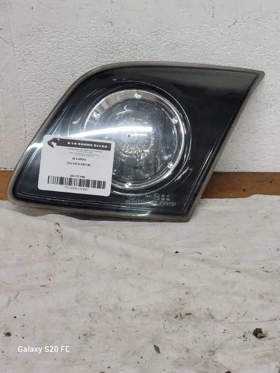 FEU AR D HAYON MAZDA MAZDA3 1.6 MZ CD FAP – 1 2009